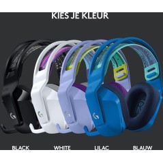 Logitech G G733 LIGHTSPEED Wireless RGB Gaming Headset – Immersive Wireless Audio & Stylish Black Design